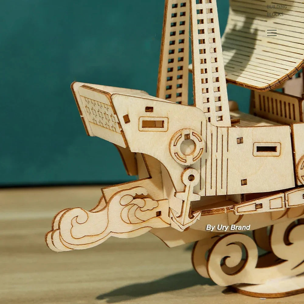 Majestic Ocean Vessel 3D Puzzle