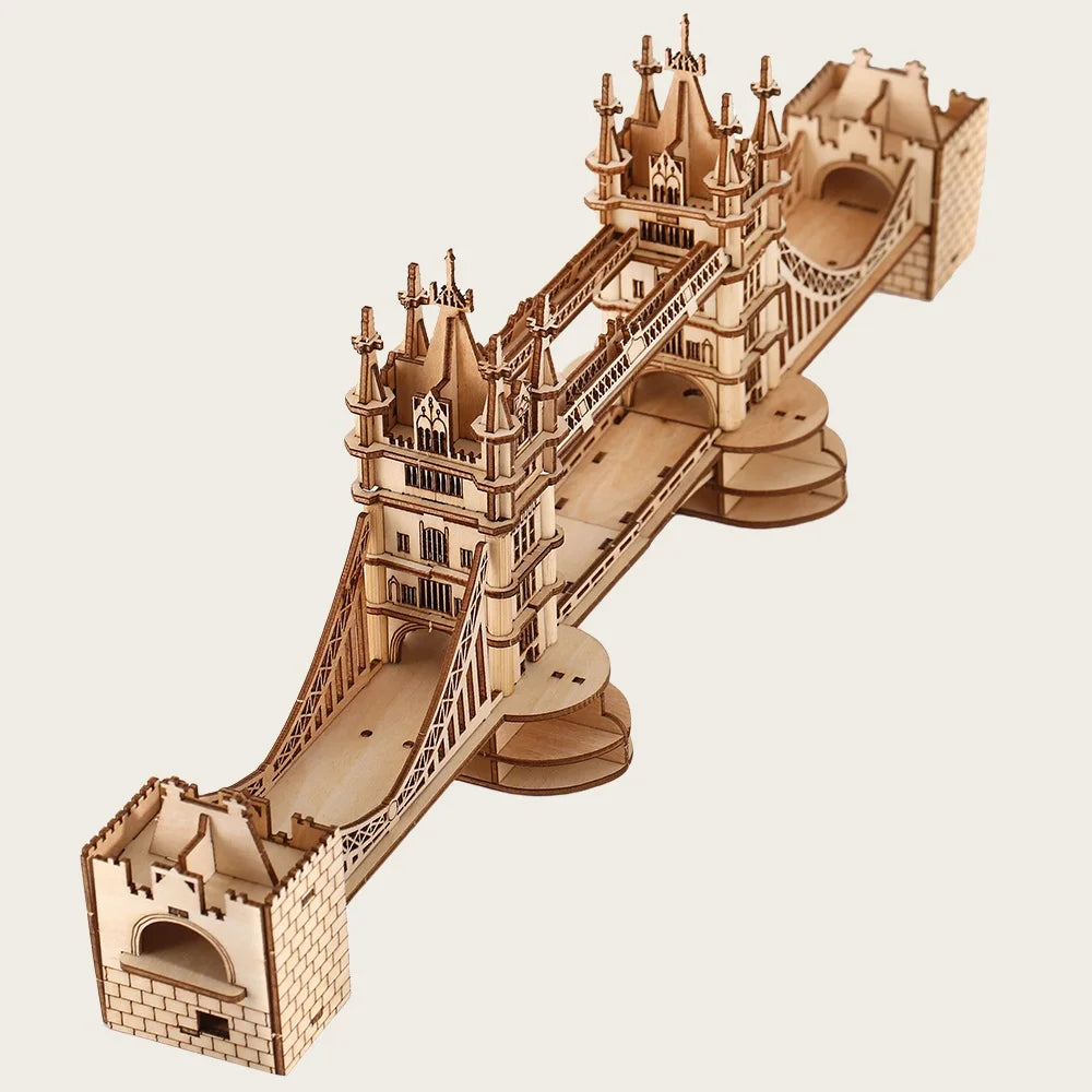 Royal Tower Bridge 3D Wooden Puzzle
