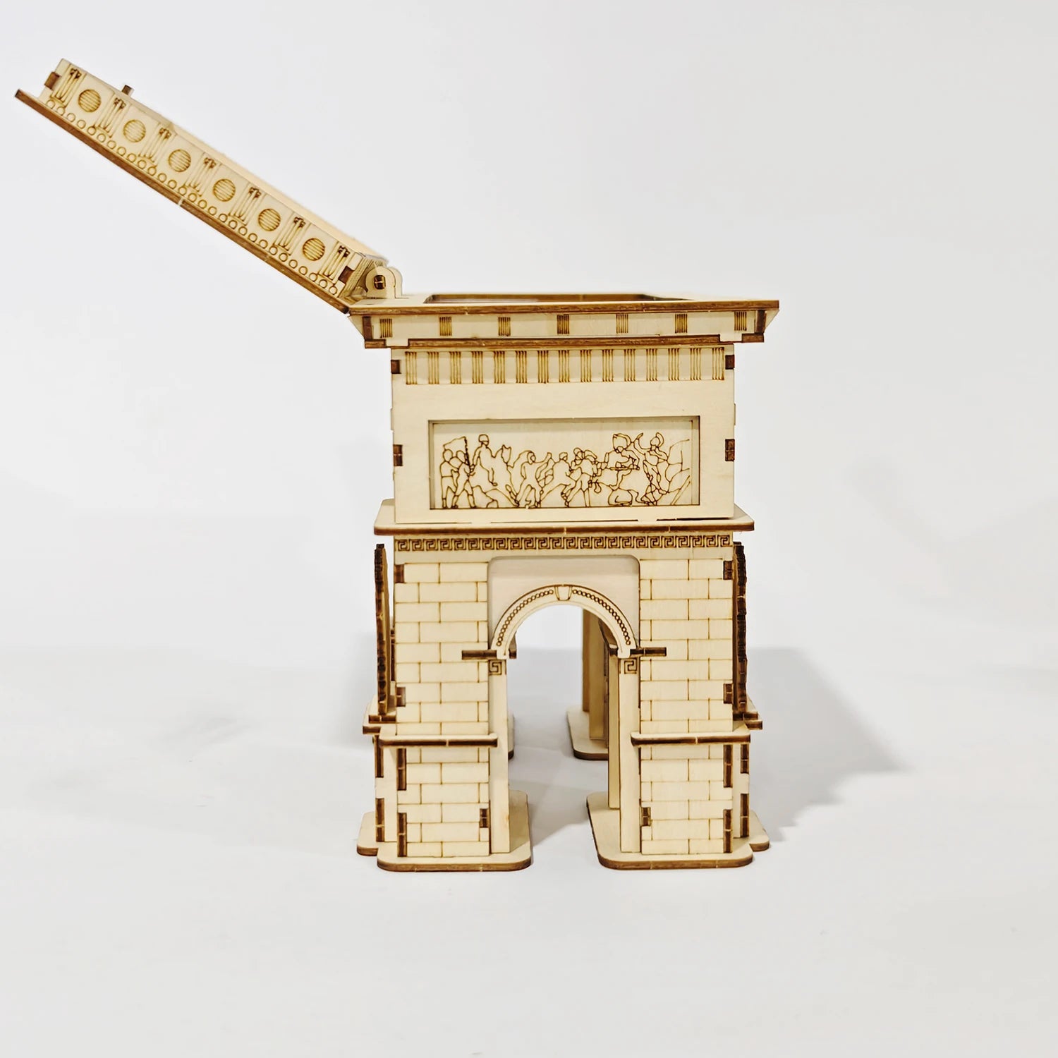 DIY 3D Wooden Puzzle Model - Arc de Triomphe