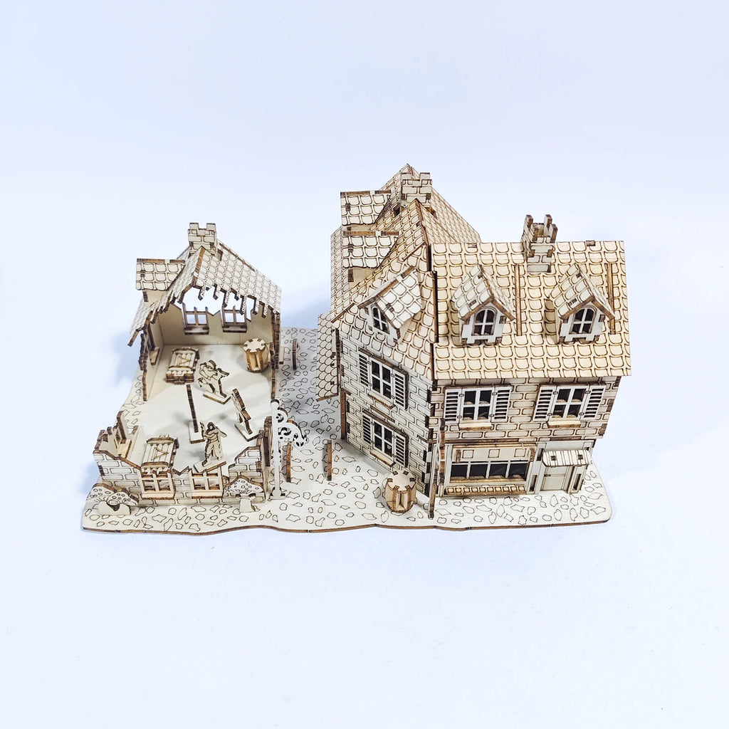 3D DIY Street Battle Puzzle