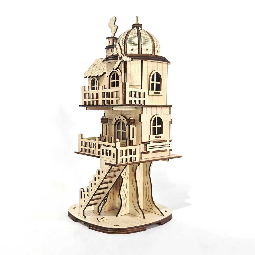 Enchanted Treehouse 3D Wooden Puzzle