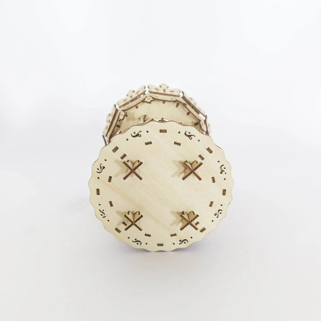 Troy Carousel Handmade DIY Craft Model