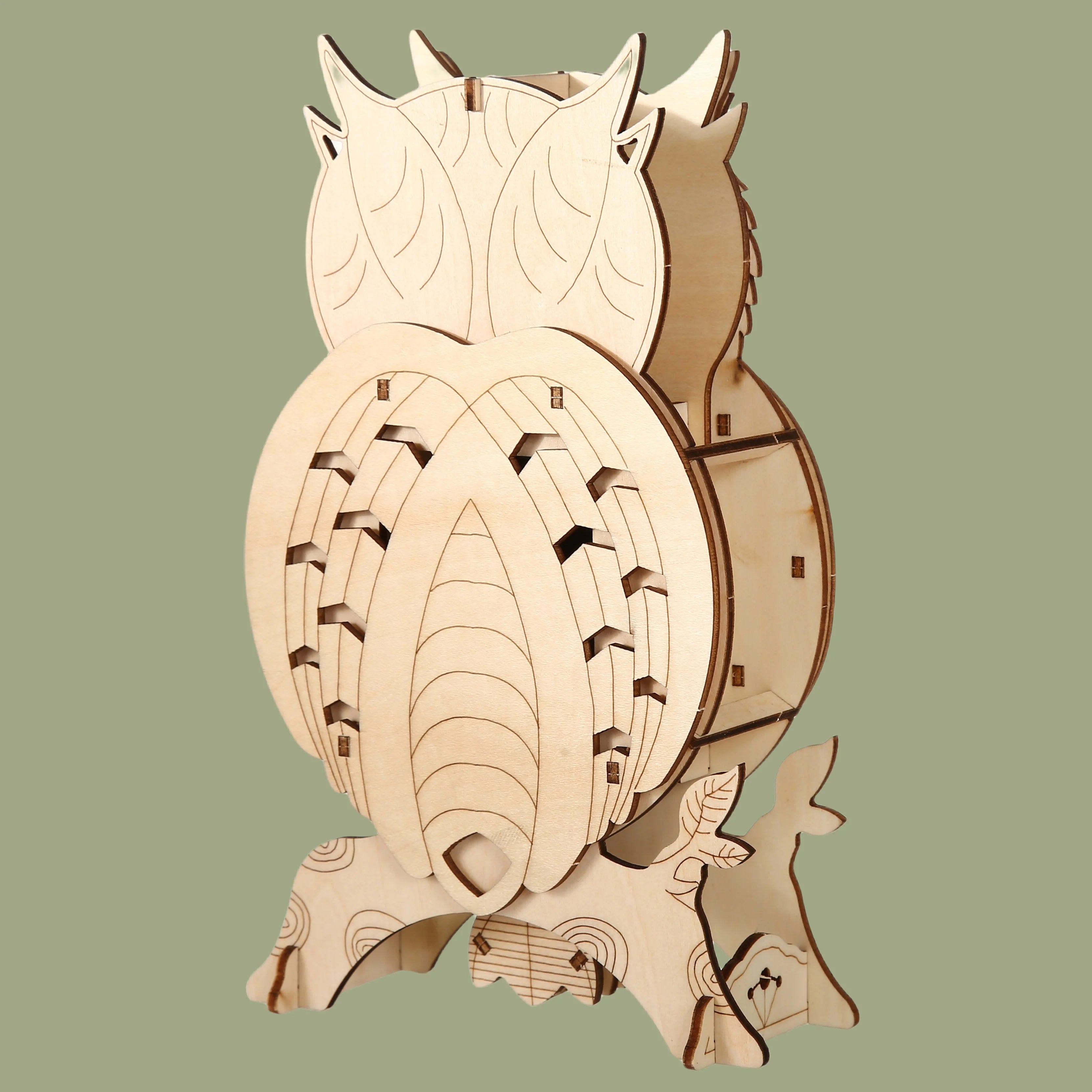 Noble Owl Craft 3D Puzzle