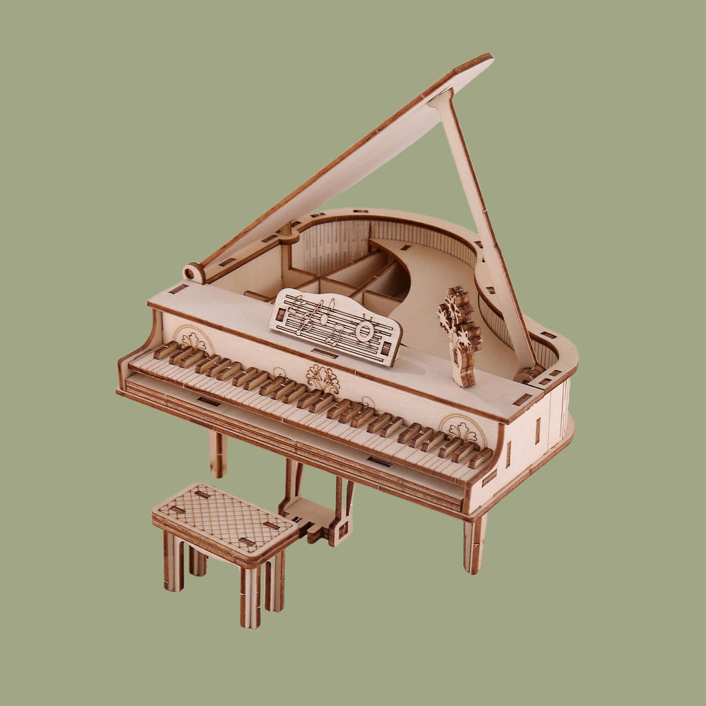 3D Wooden Puzzle Piano