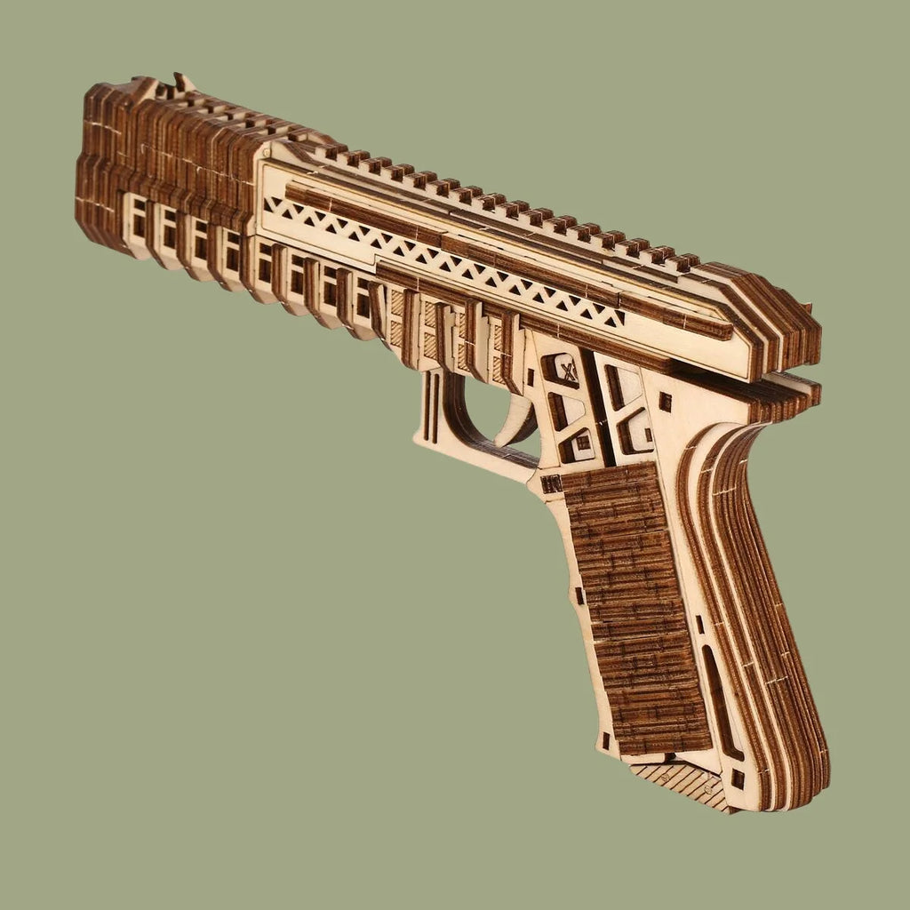 Sky Voyager Airship 3D Wooden Puzzle