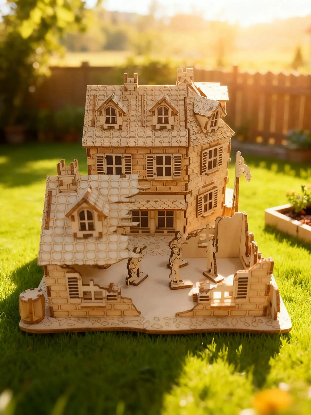 3D DIY Street Battle Puzzle