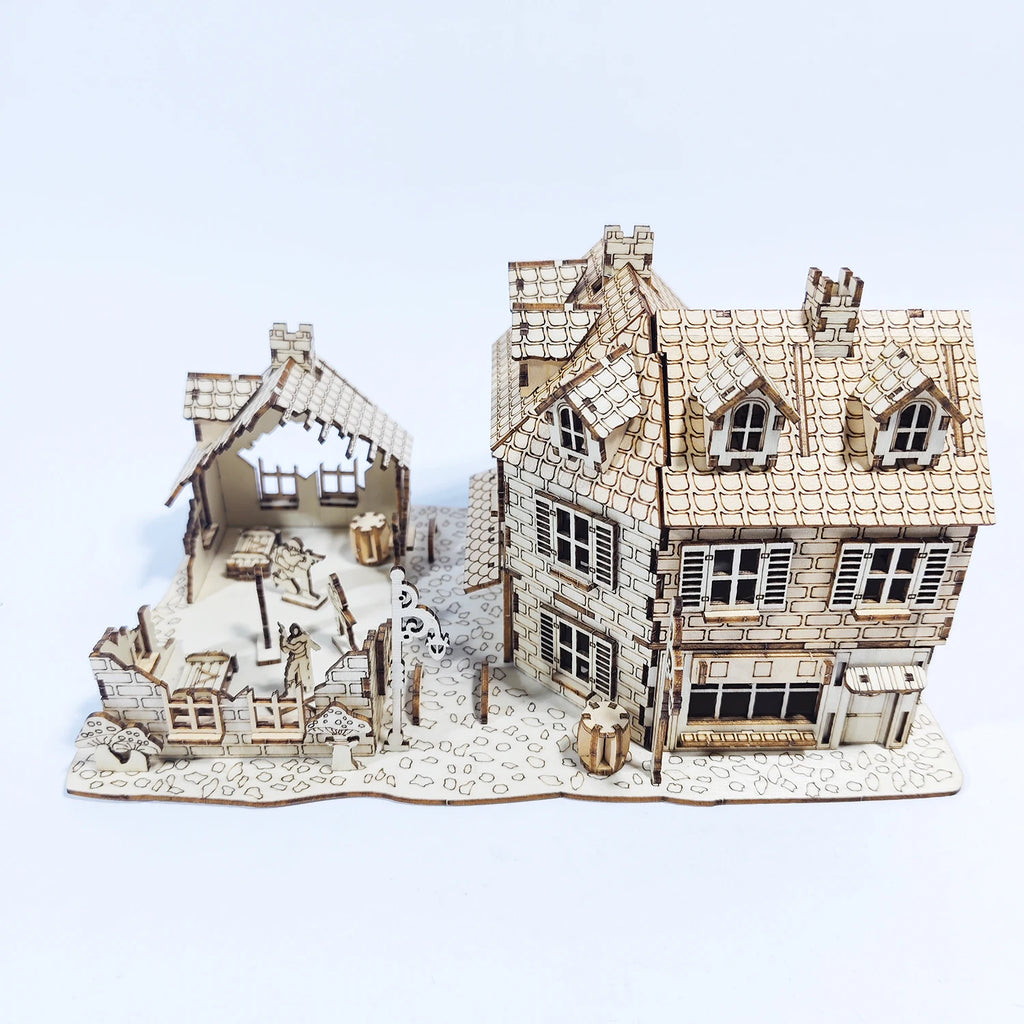 3D DIY Street Battle Puzzle