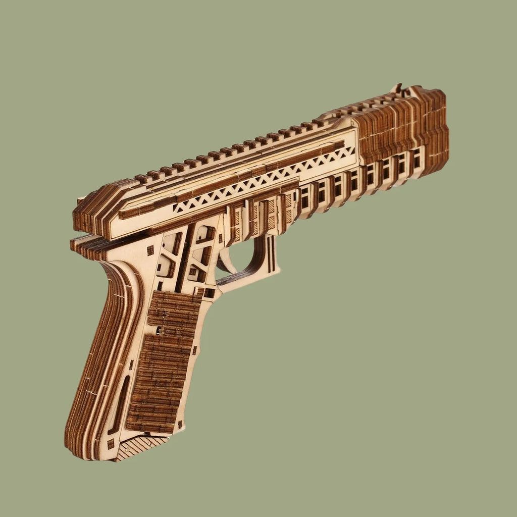 Sky Voyager Airship 3D Wooden Puzzle