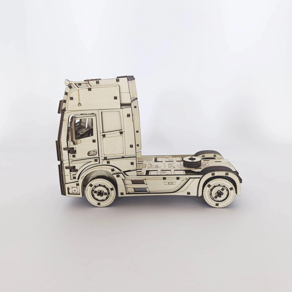 European Truck DIY 3D Wooden Puzzle