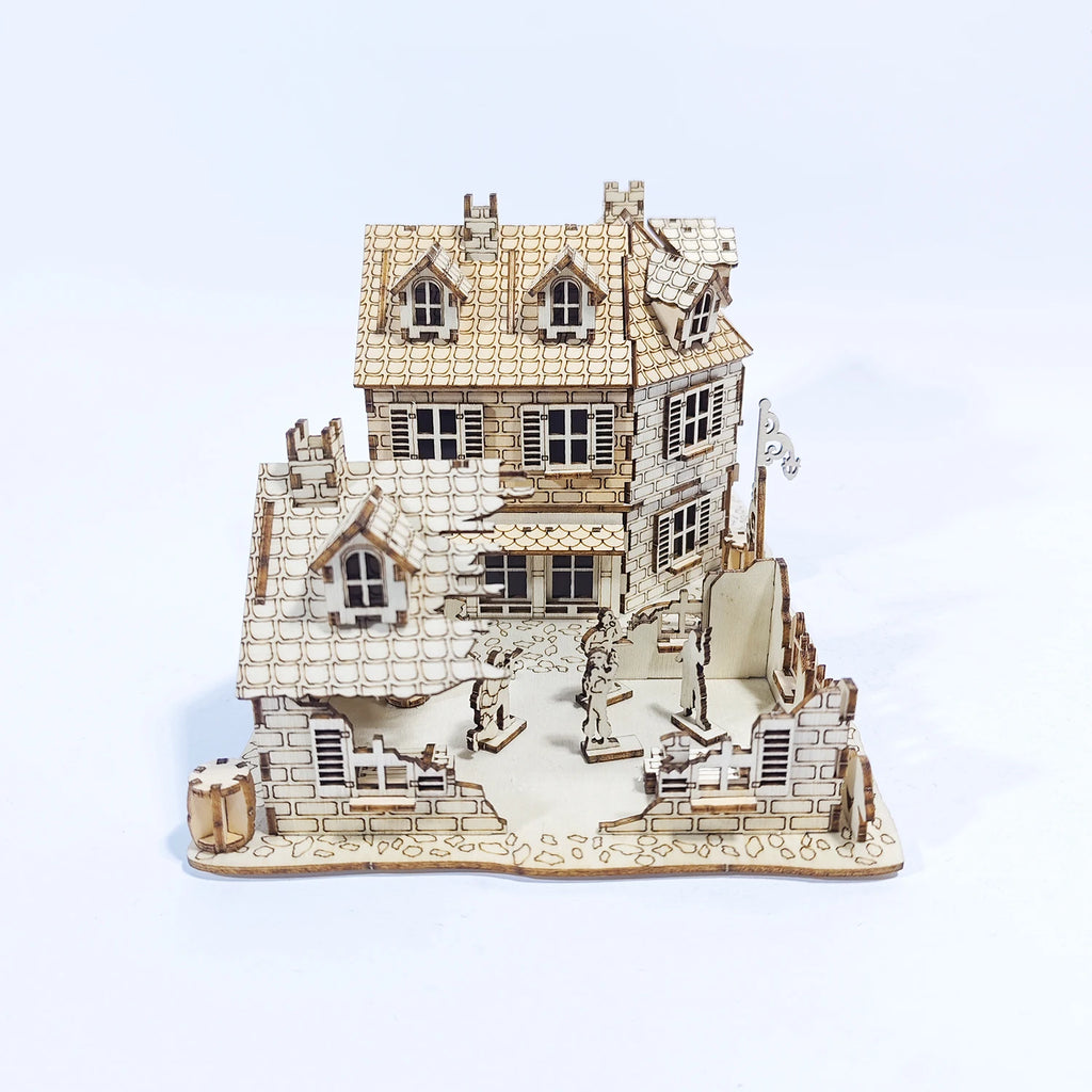 3D DIY Street Battle Puzzle