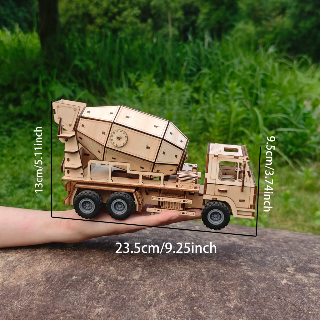 3D Wooden Jigsaw Airship Model Kit For Adult