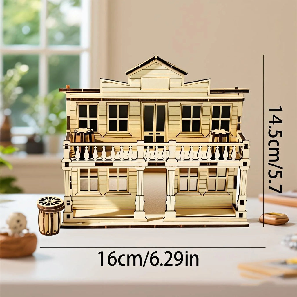 3D Wooden Puzzle  Ideal Gift Choice for Birthdays, Halloween, and Christmas