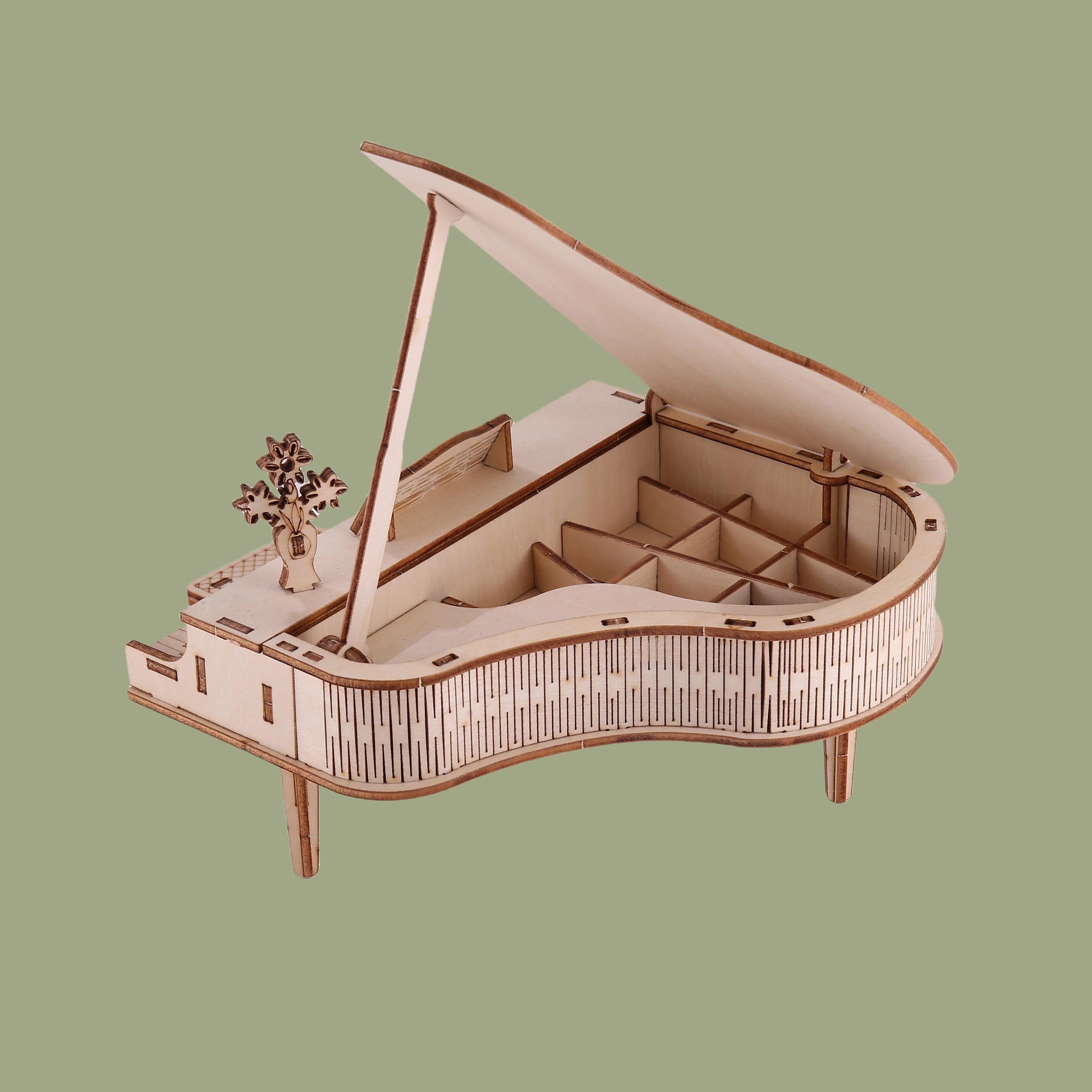 3D Wooden Puzzle Piano
