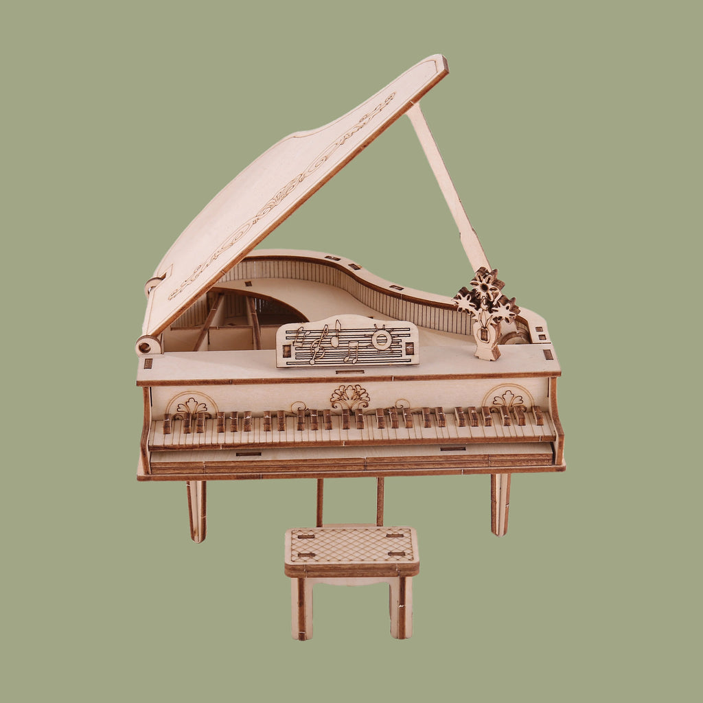 3D Wooden Puzzle Piano