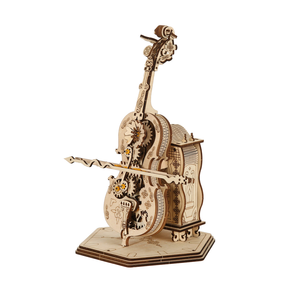 violoncello 3D Car Wooden Puzzle