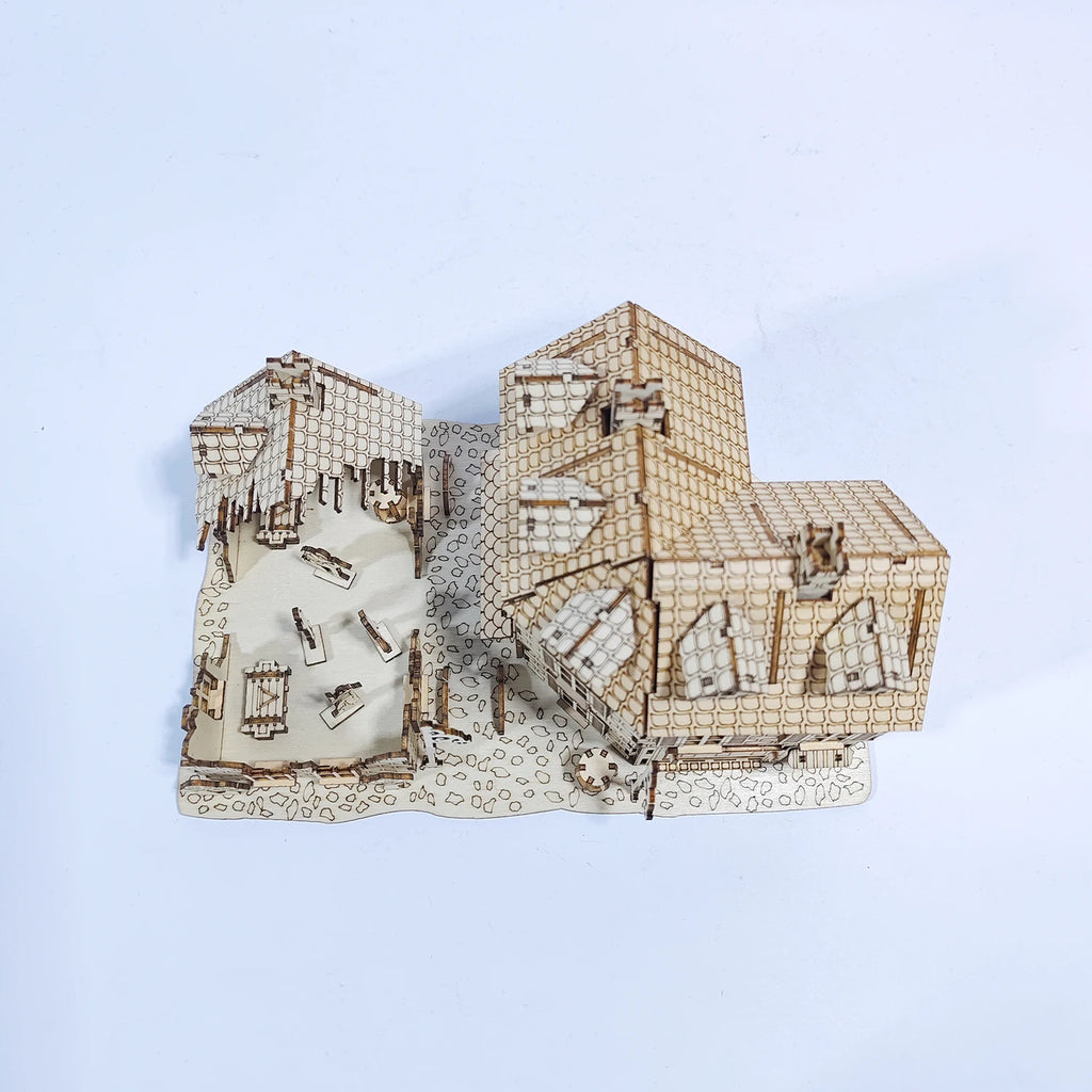 3D DIY Street Battle Puzzle