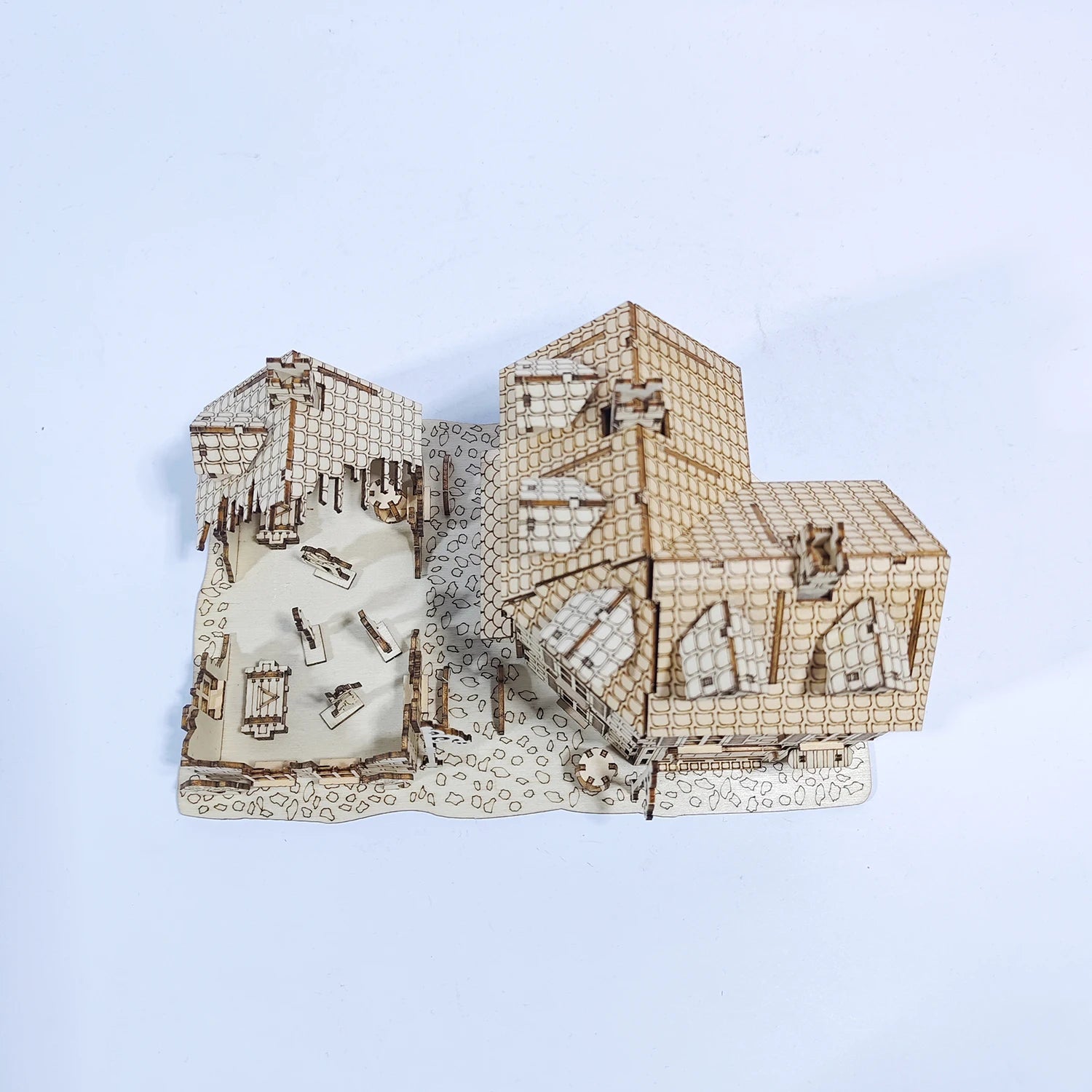 3D DIY Street Battle Puzzle