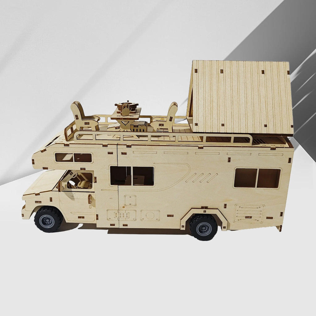 3D Wooden Puzzle DIY Camper Van Suitable for adults