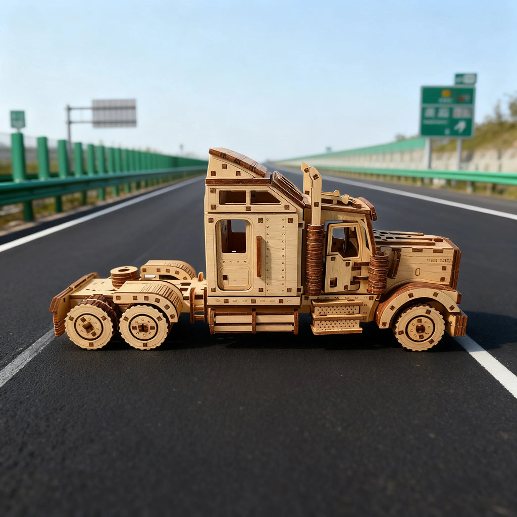 Classic American Truck 3D Wooden Puzzle