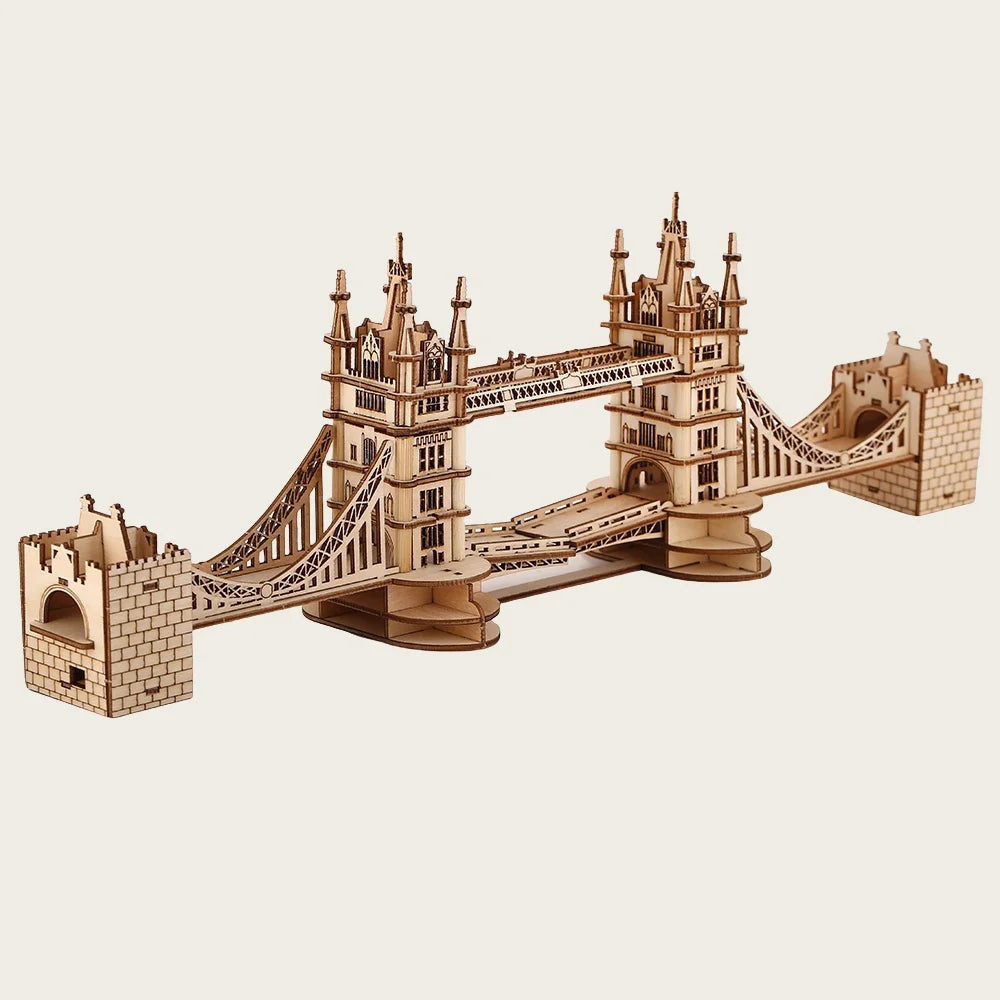 Royal Tower Bridge 3D Wooden Puzzle
