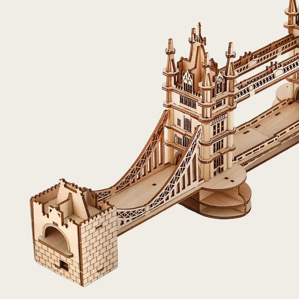 Royal Tower Bridge 3D Wooden Puzzle