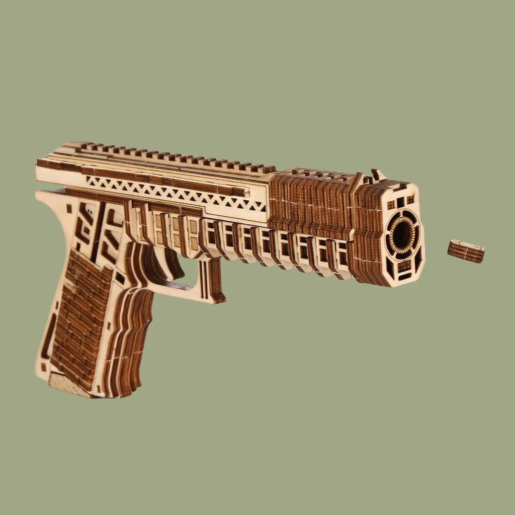 Sky Voyager Airship 3D Wooden Puzzle