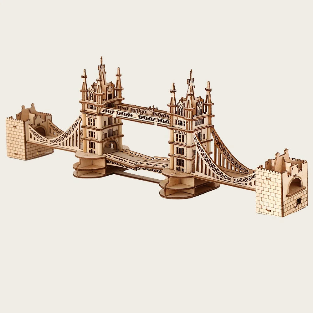 Royal Tower Bridge 3D Wooden Puzzle