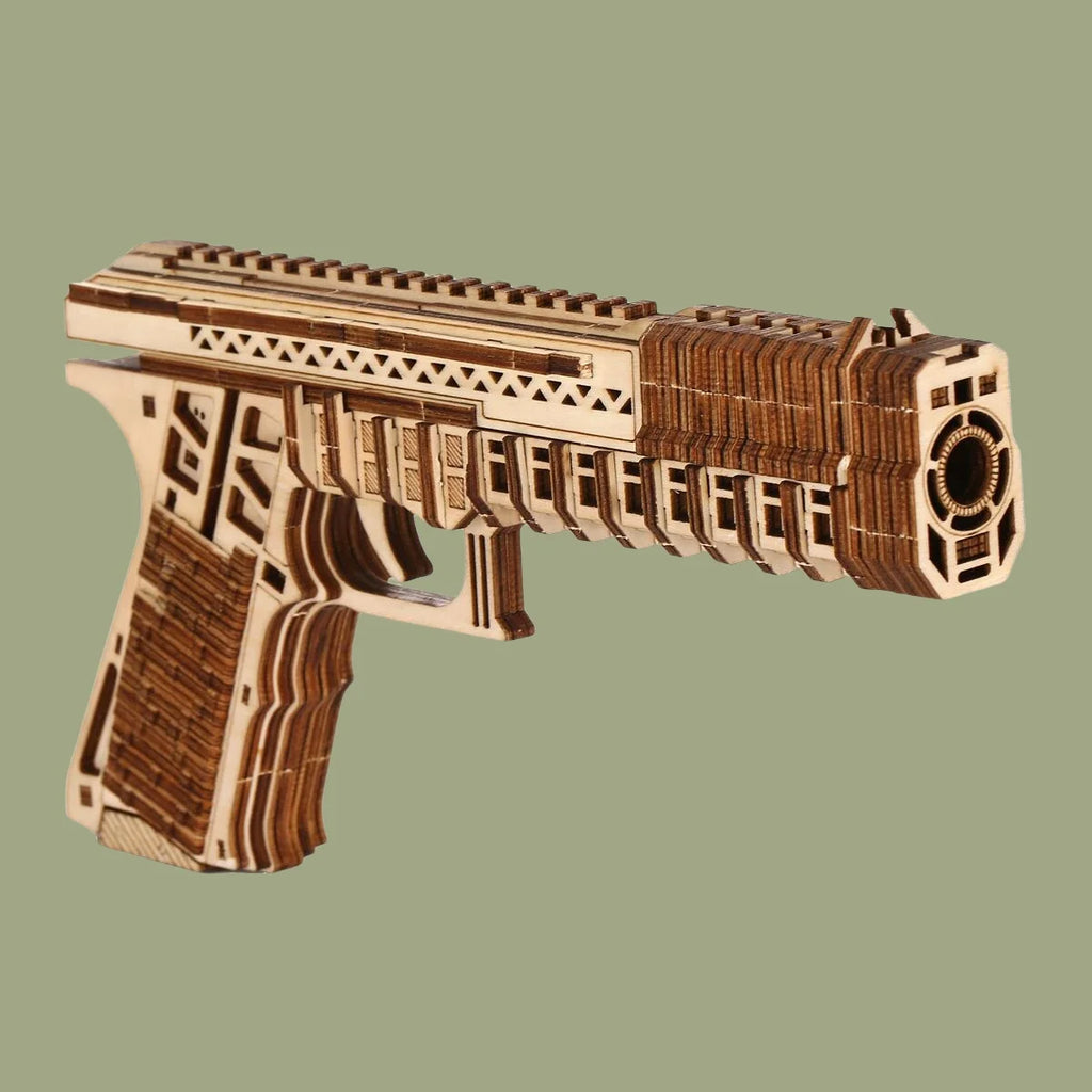 Sky Voyager Airship 3D Wooden Puzzle