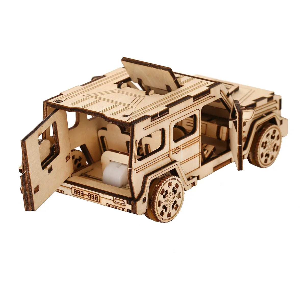 SUV 3D Car Wooden Puzzle,