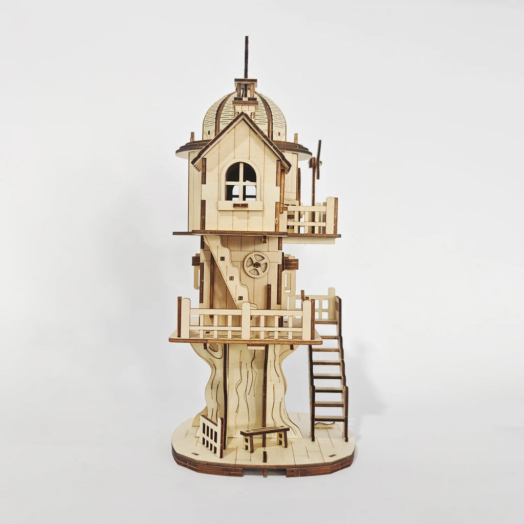 Enchanted Treehouse 3D Wooden Puzzle