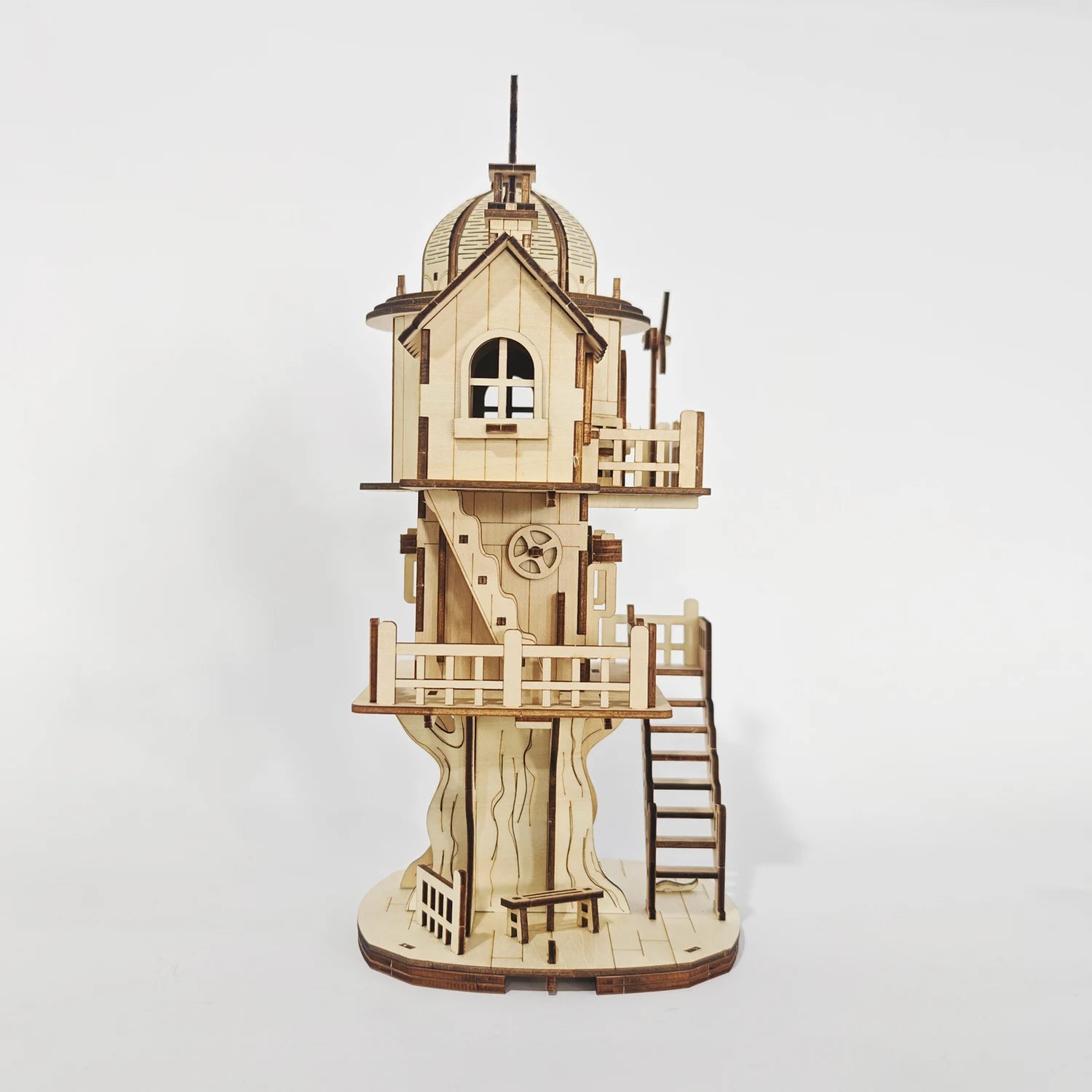 Enchanted Treehouse 3D Wooden Puzzle