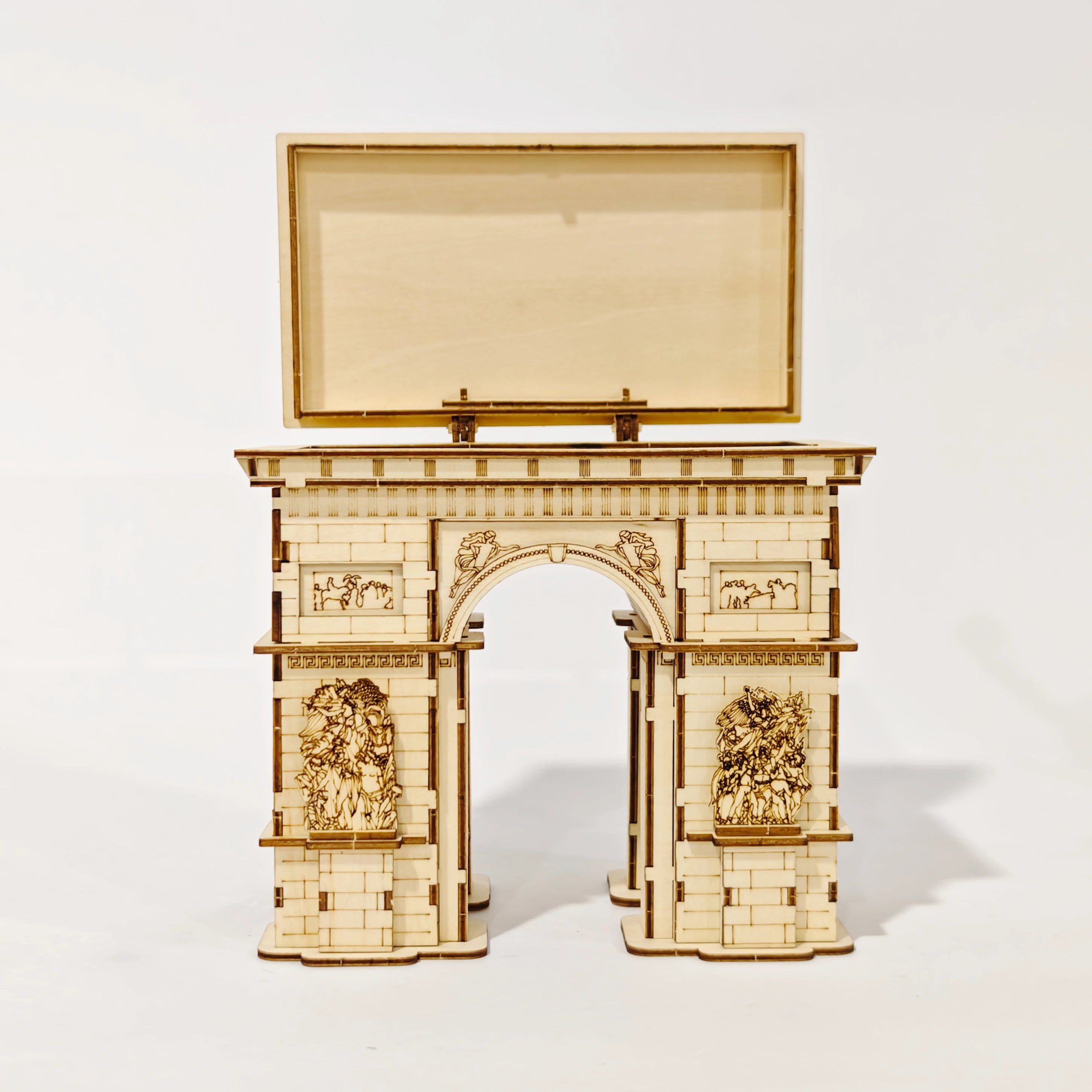 DIY 3D Wooden Puzzle Model - Arc de Triomphe