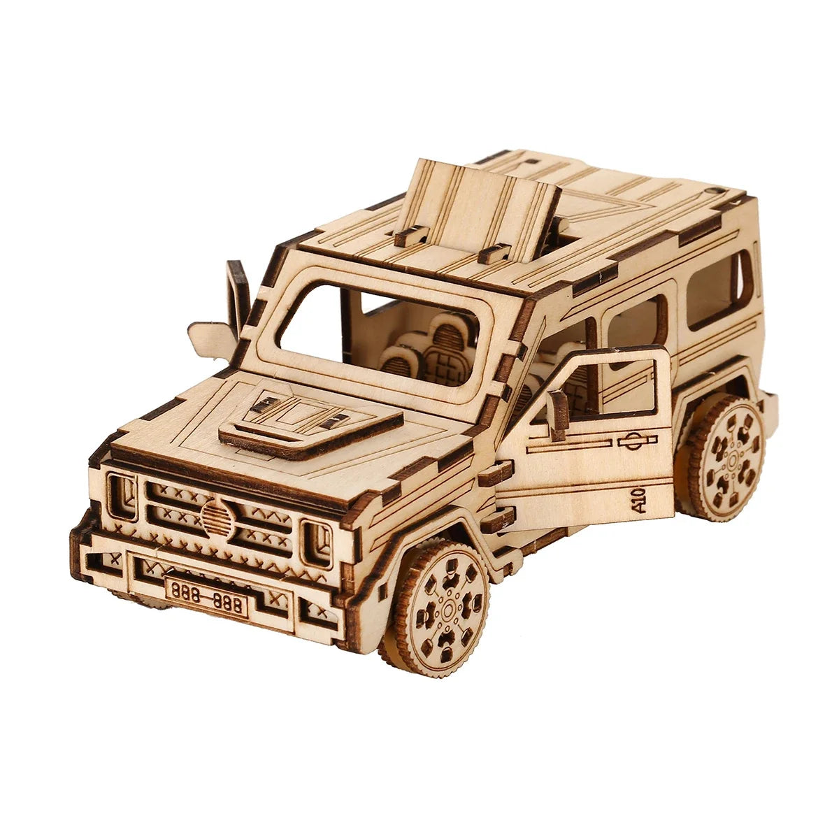 SUV 3D Car Wooden Puzzle,