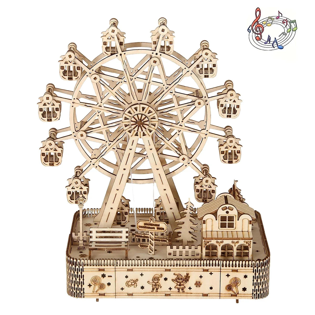 ferris wheel 3D Wooden Puzzle