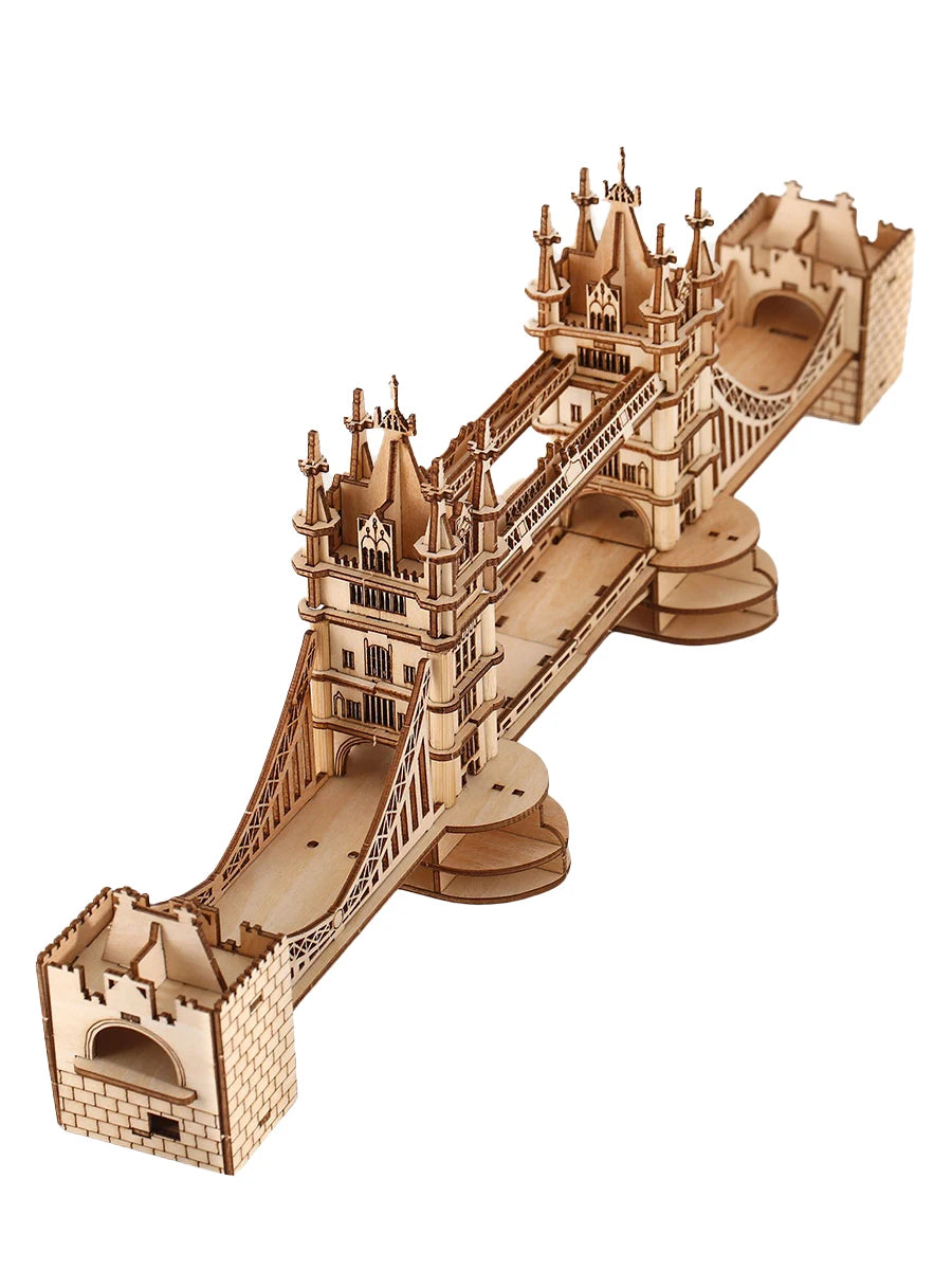 Royal Tower Bridge 3D Wooden Puzzle