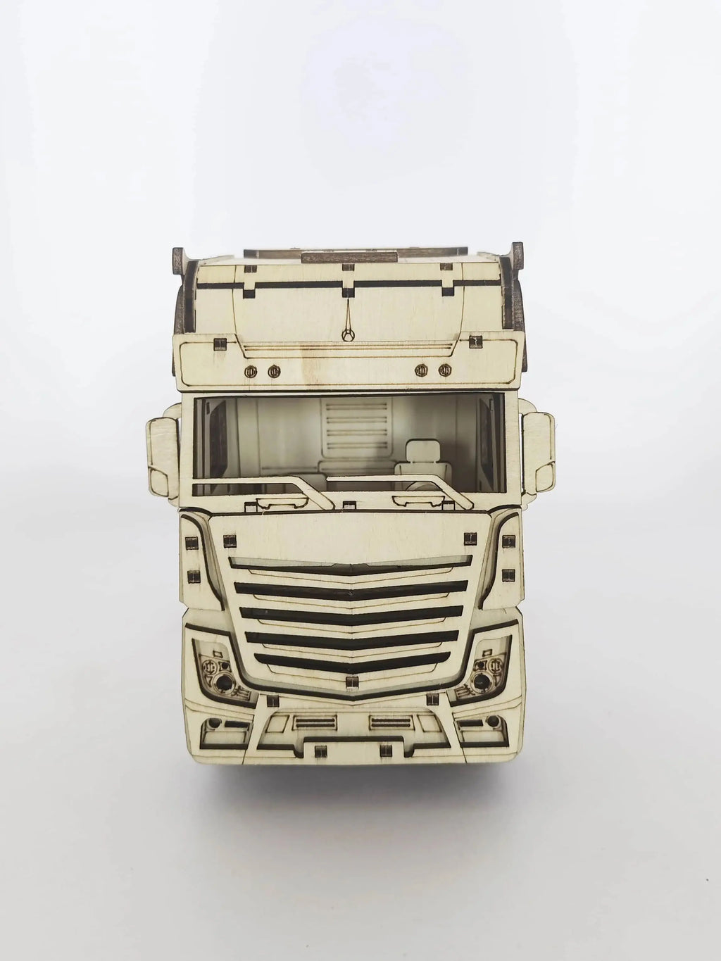 European Truck DIY 3D Wooden Puzzle