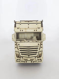European Truck DIY 3D Wooden Puzzle