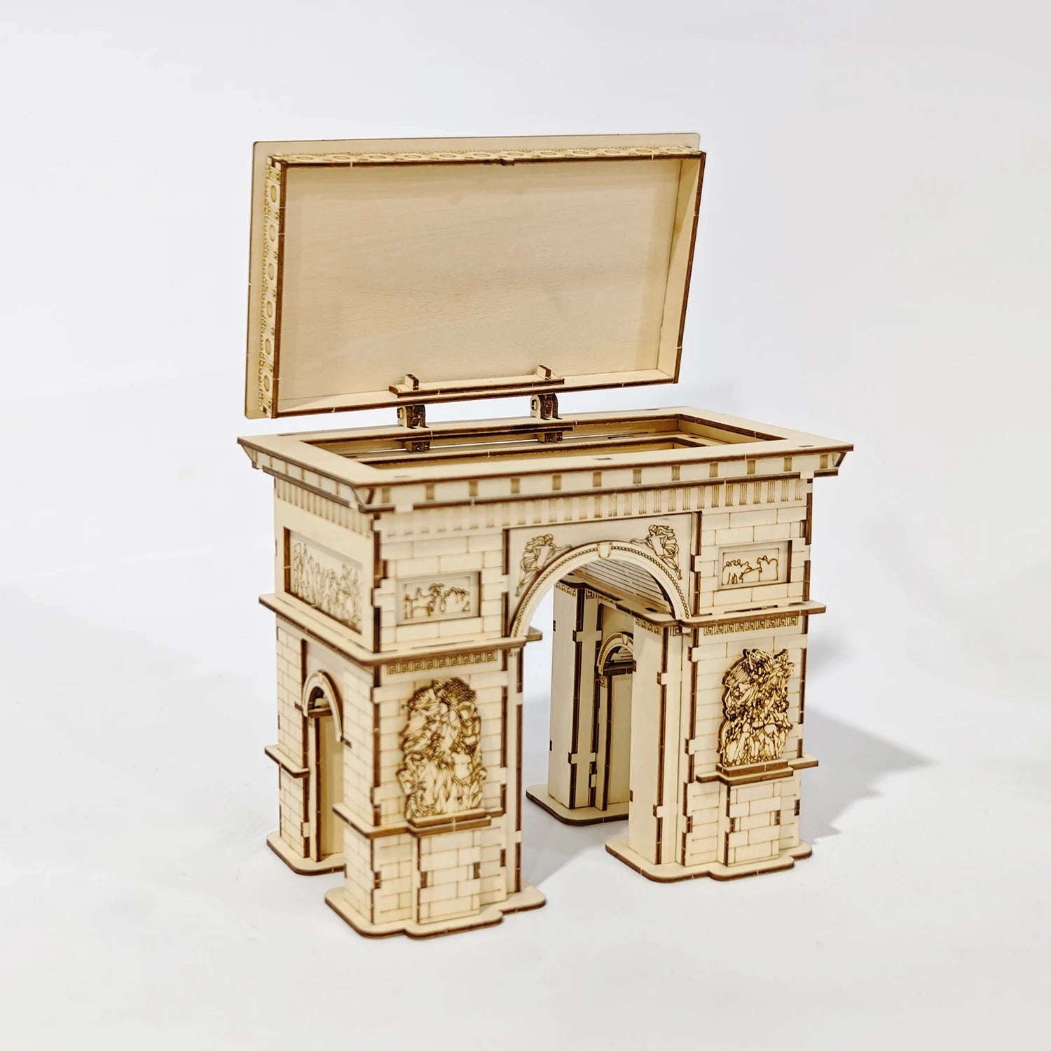 DIY 3D Wooden Puzzle Model - Arc de Triomphe