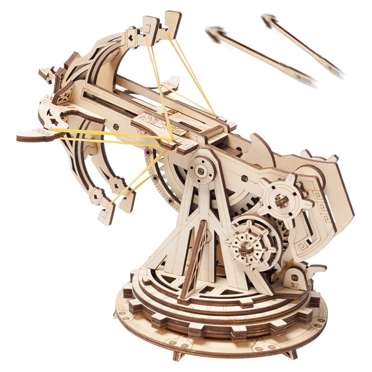 Siege Onager 3D Car Wooden Puzzle Scale Model