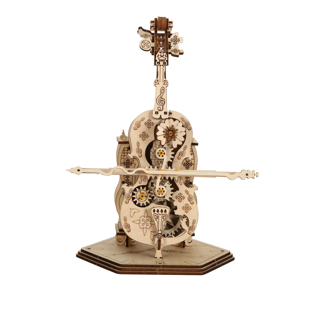 violoncello 3D Car Wooden Puzzle