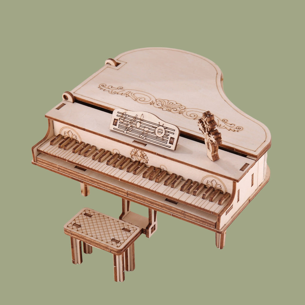 3D Wooden Puzzle Piano