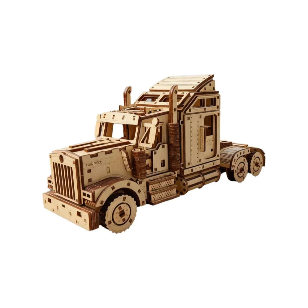 Classic American Truck 3D Wooden Puzzle