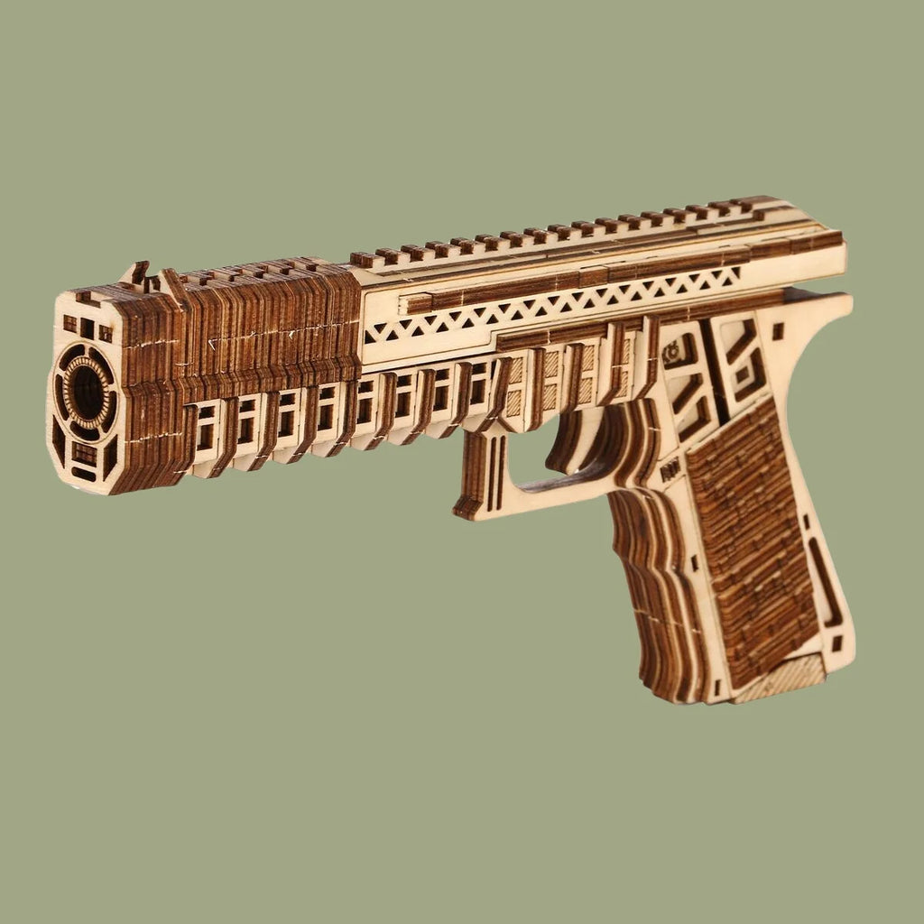 Sky Voyager Airship 3D Wooden Puzzle