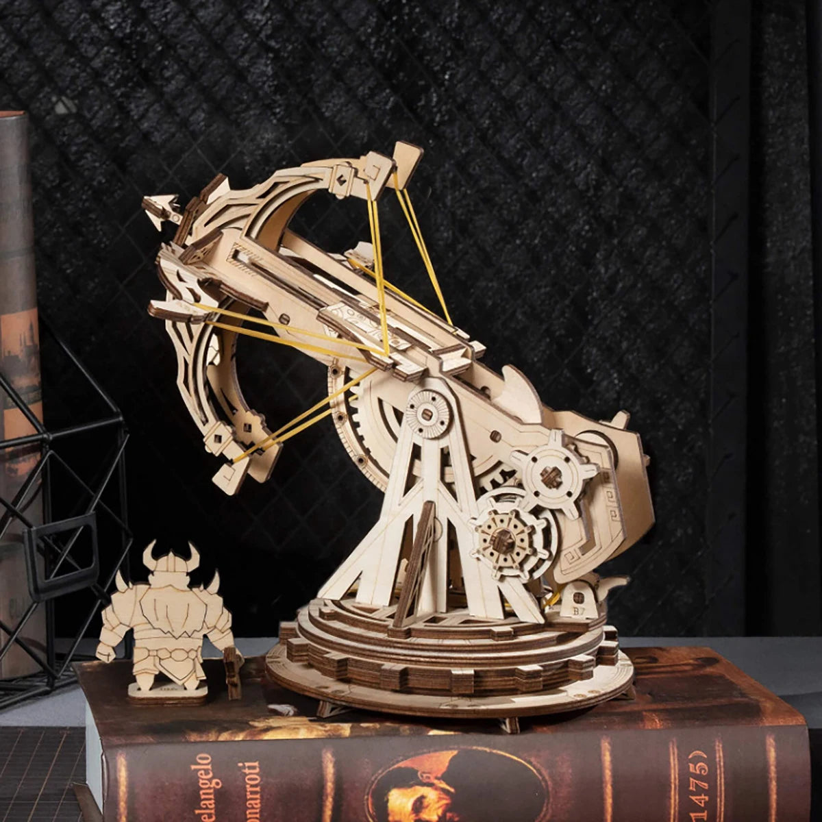 Siege Onager 3D Car Wooden Puzzle Scale Model